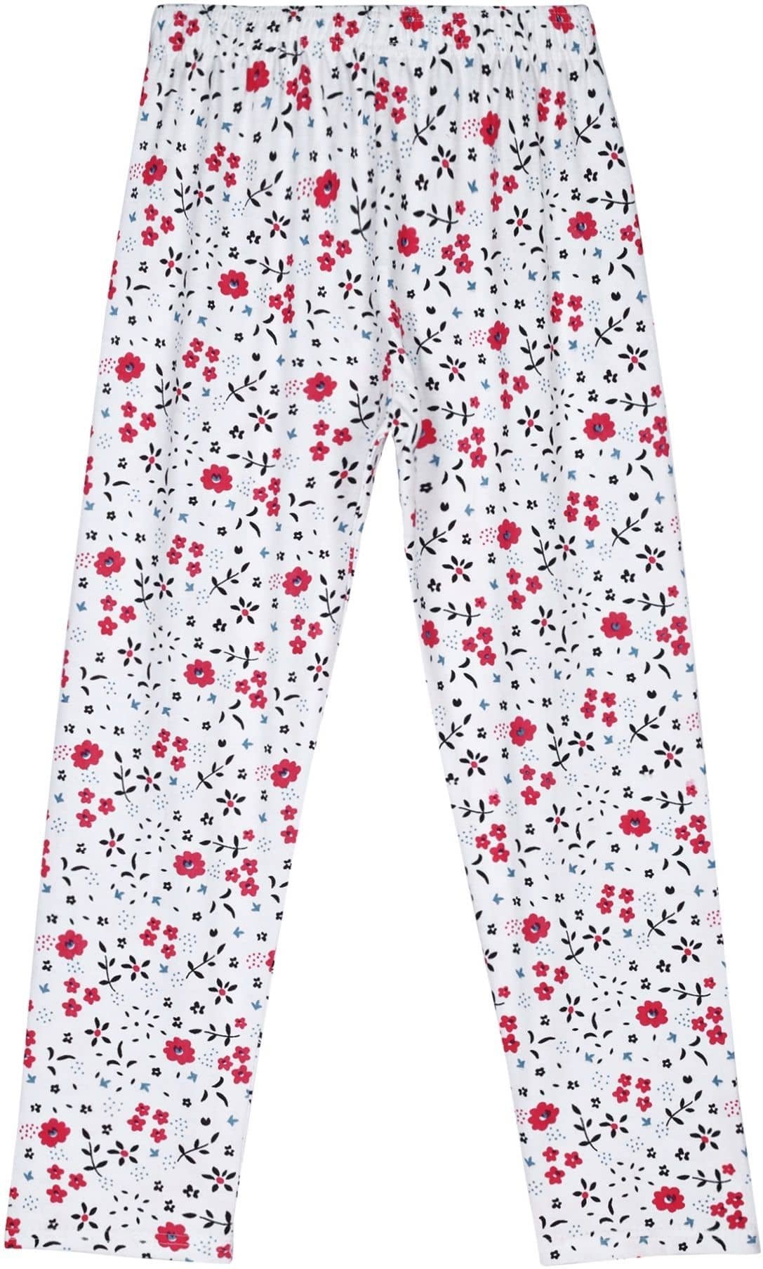 Pack of 4 Baby Girls Cotton Blend Legging ( Multicolor ) - Image 4