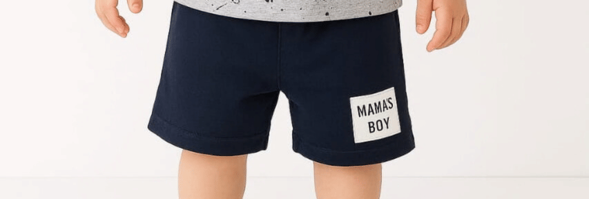 Pack of 1 Unisex Cotton T-Shirt & Shorts Set ( Silver ) - Image 6