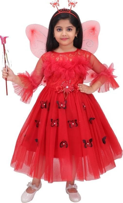 Baby Girls Occasion - Character Costume ( Red )