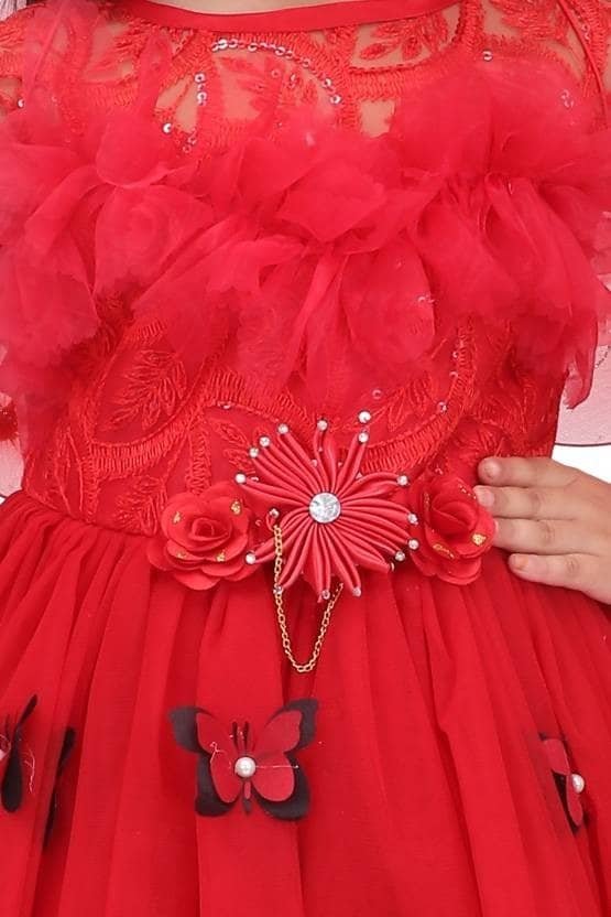 Baby Girls Occasion - Character Costume ( Red ) - Image 3