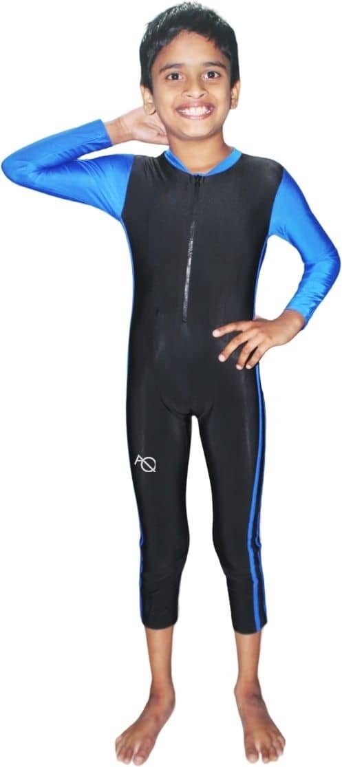 Boys Swimming Bodysuit ( Pack of 1 , Black )