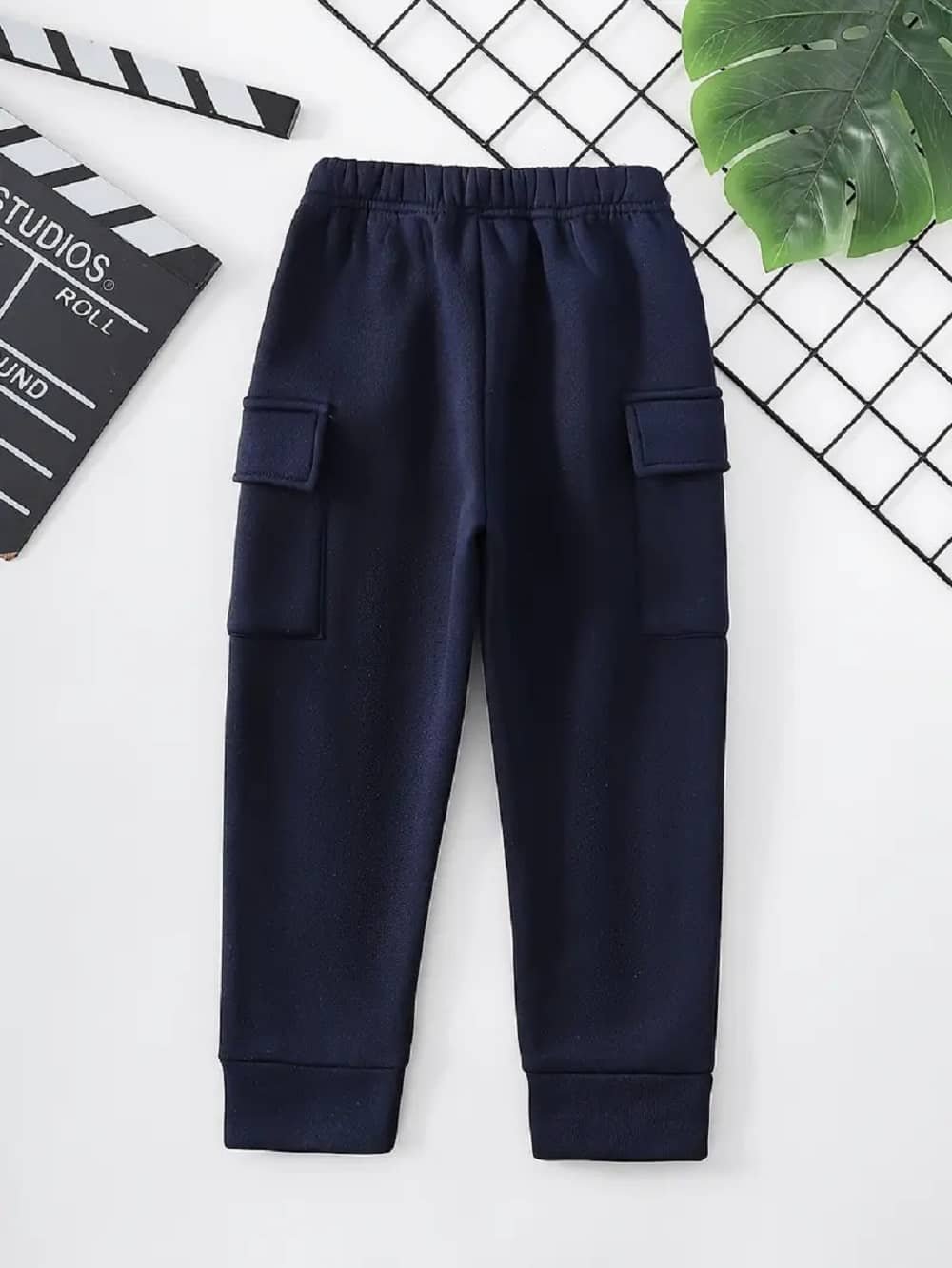 Aksa Pack of 3 Boys Cotton Blend Trackpant ( Multicolor 4 ) - Image 2