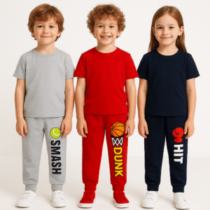 Aksa Pack of 3 Boys Cotton Blend Trackpant ( Multi Color )