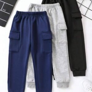 Aksa Pack of 3 Boys Cotton Blend Trackpant ( Multicolor 5 )