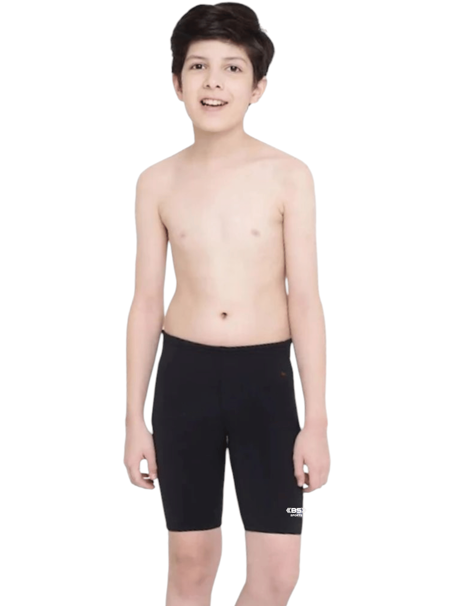 sports wear Boys Swimming Shorts ( Pack of 1 , Black )
