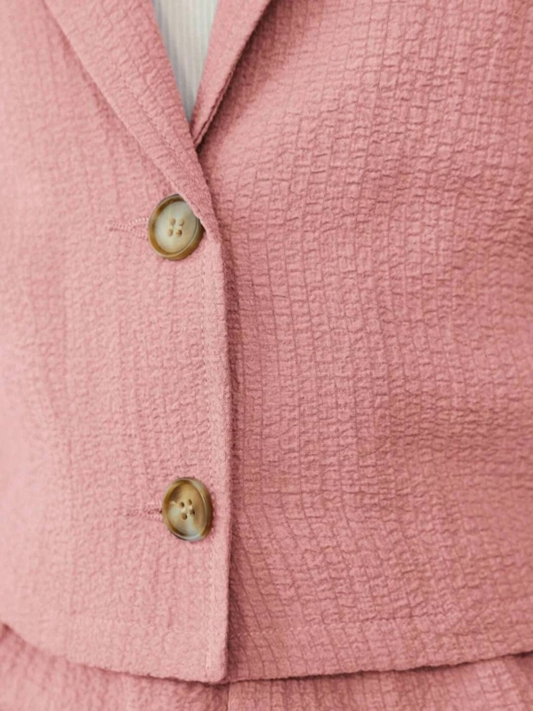 Banou Pack of 1 Girls Cotton Blend Shirt & Palazzo ( Pink ) - Image 3