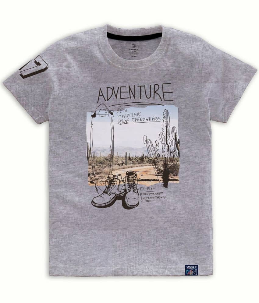 Pack of 3 Boys Cotton Blend T-Shirt ( Multicolor ) - Image 4