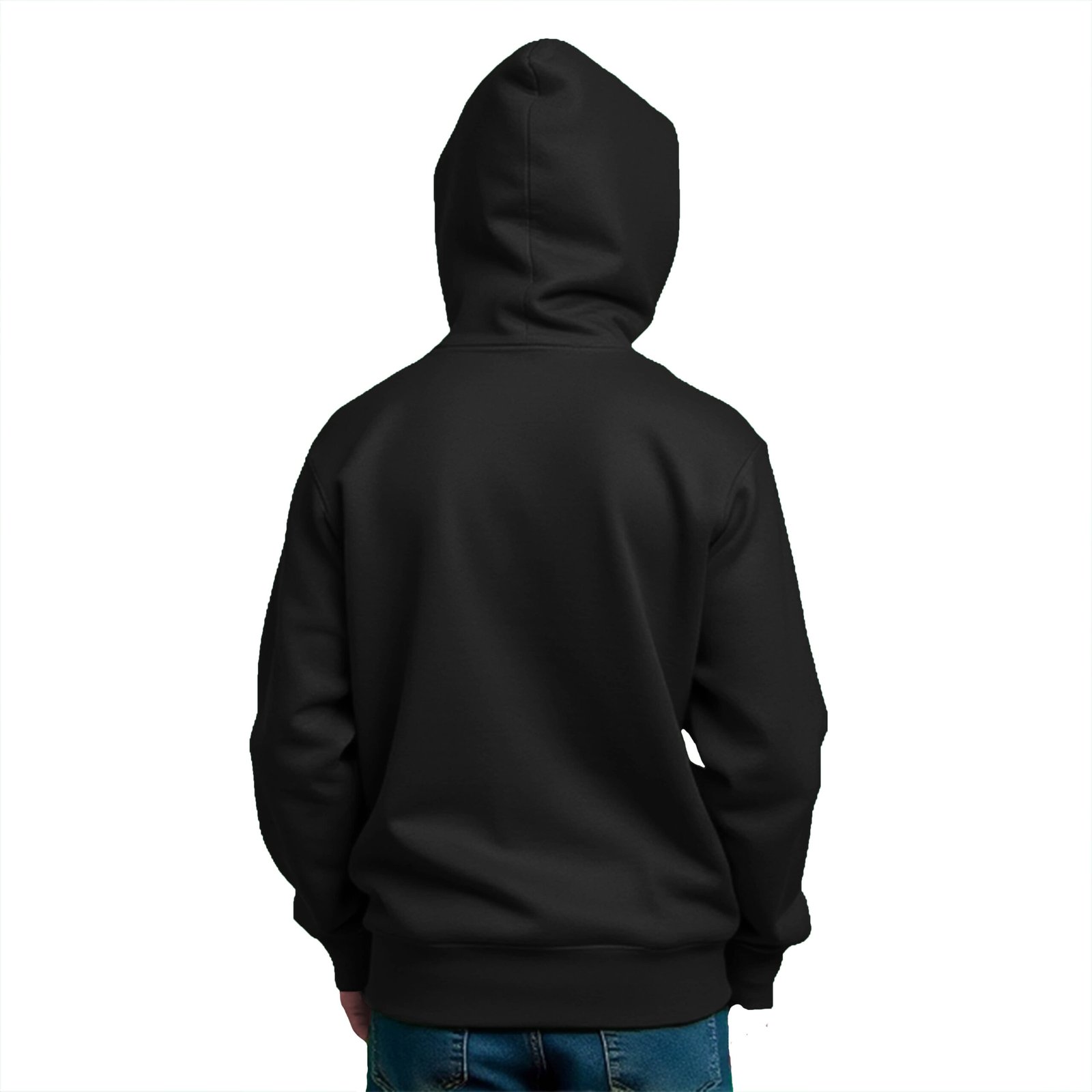 Crazy Guy Pack of 1 Boys Cotton Blend Sweatshirt ( Black ) - Image 4