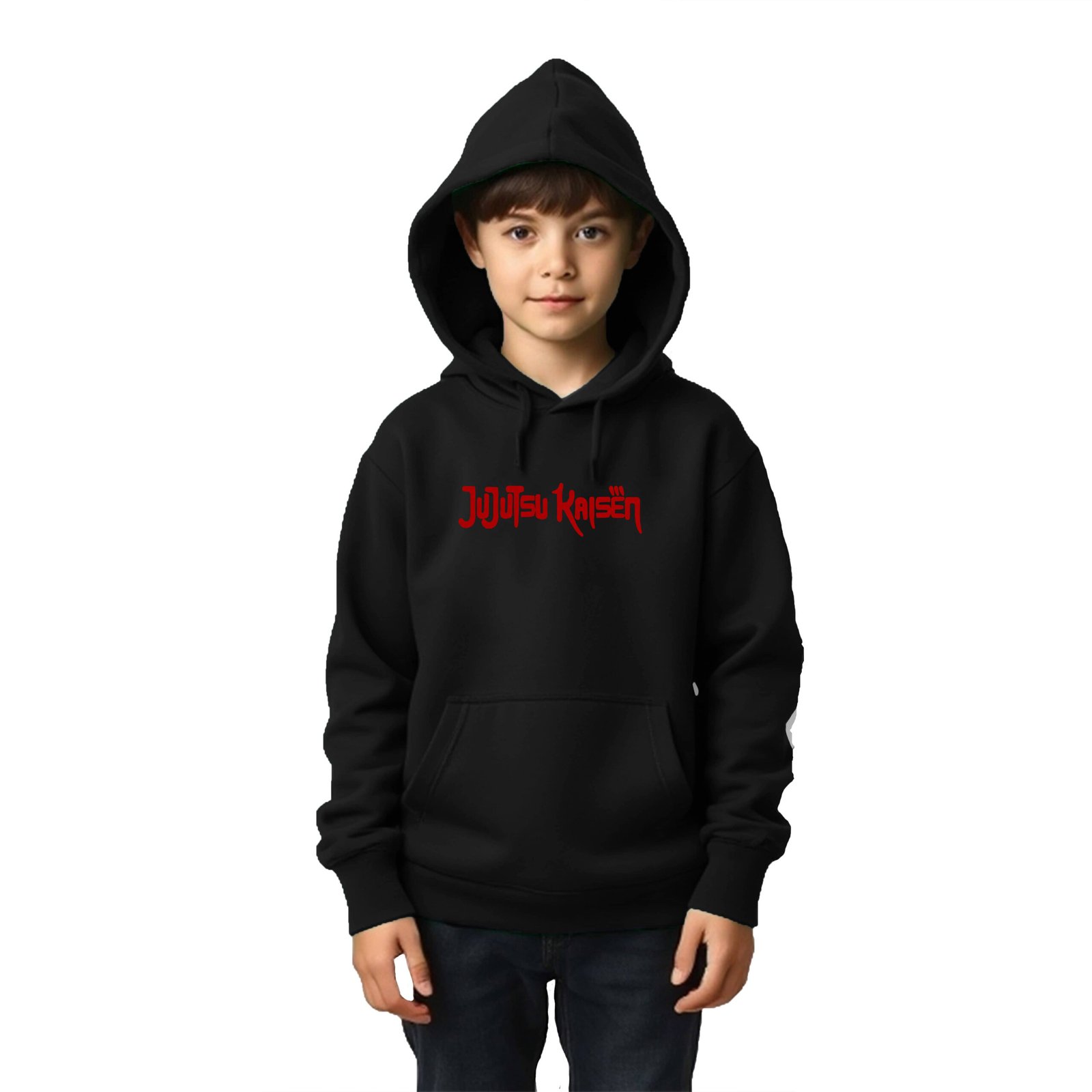 Crazy Guy Pack of 1 Boys Cotton Blend Sweatshirt ( Black ) - Image 2