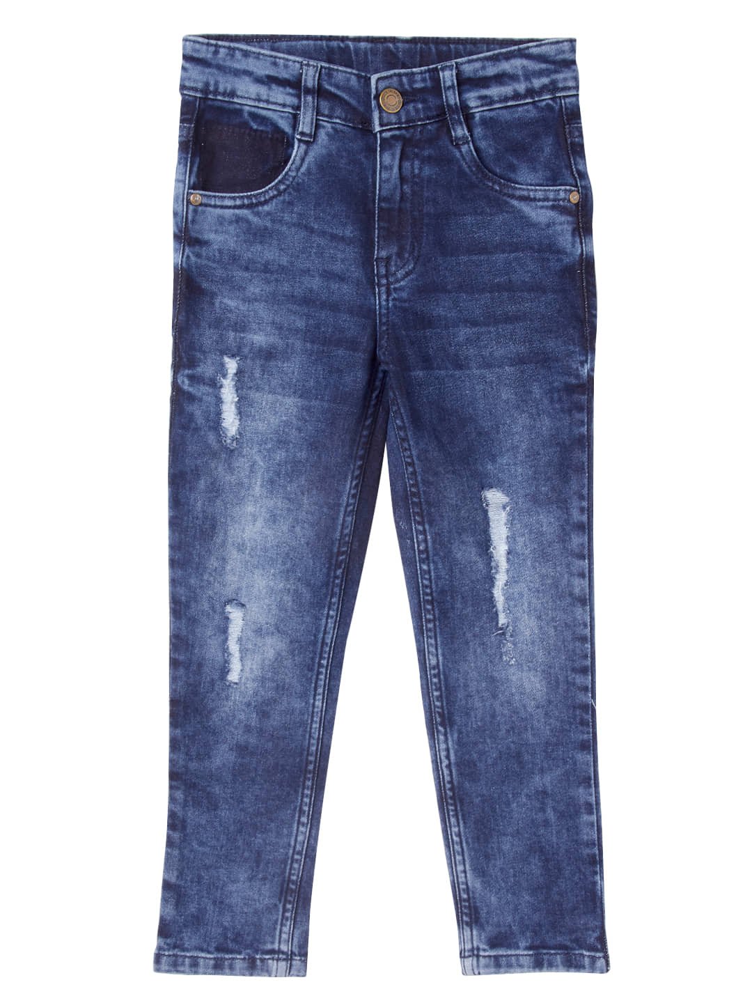 Cub Mcpaws Pack of 1 Boys Cotton Blend Jeans ( Blue ) - Image 4