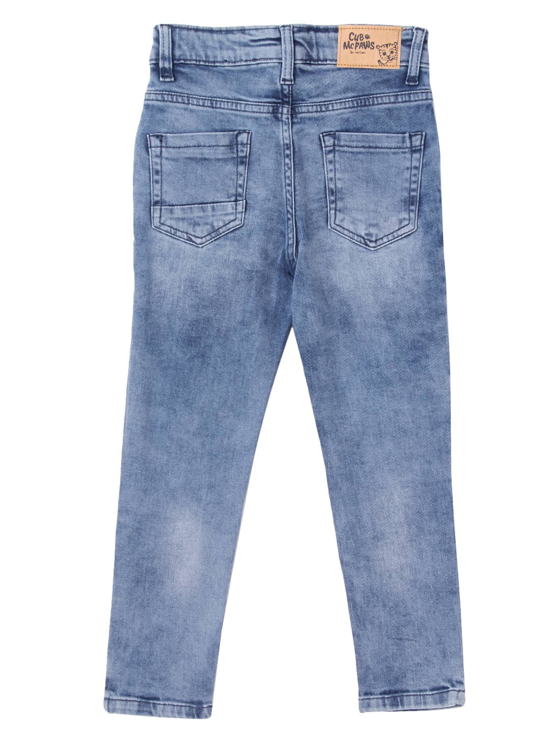 Cub Mcpaws Pack of 1 Boys Cotton Blend Jeans ( Blue ) - Image 4