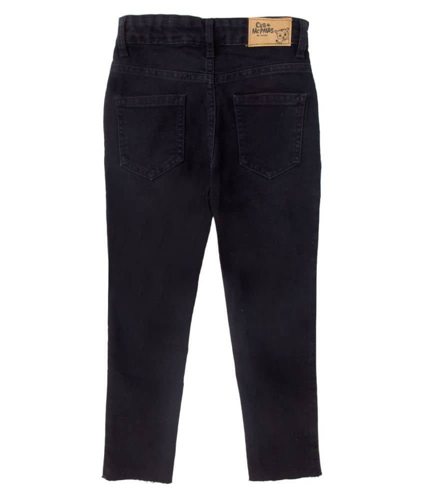 Cub Mcpaws Pack of 1 Boys Cotton Blend Jeans ( Black )
