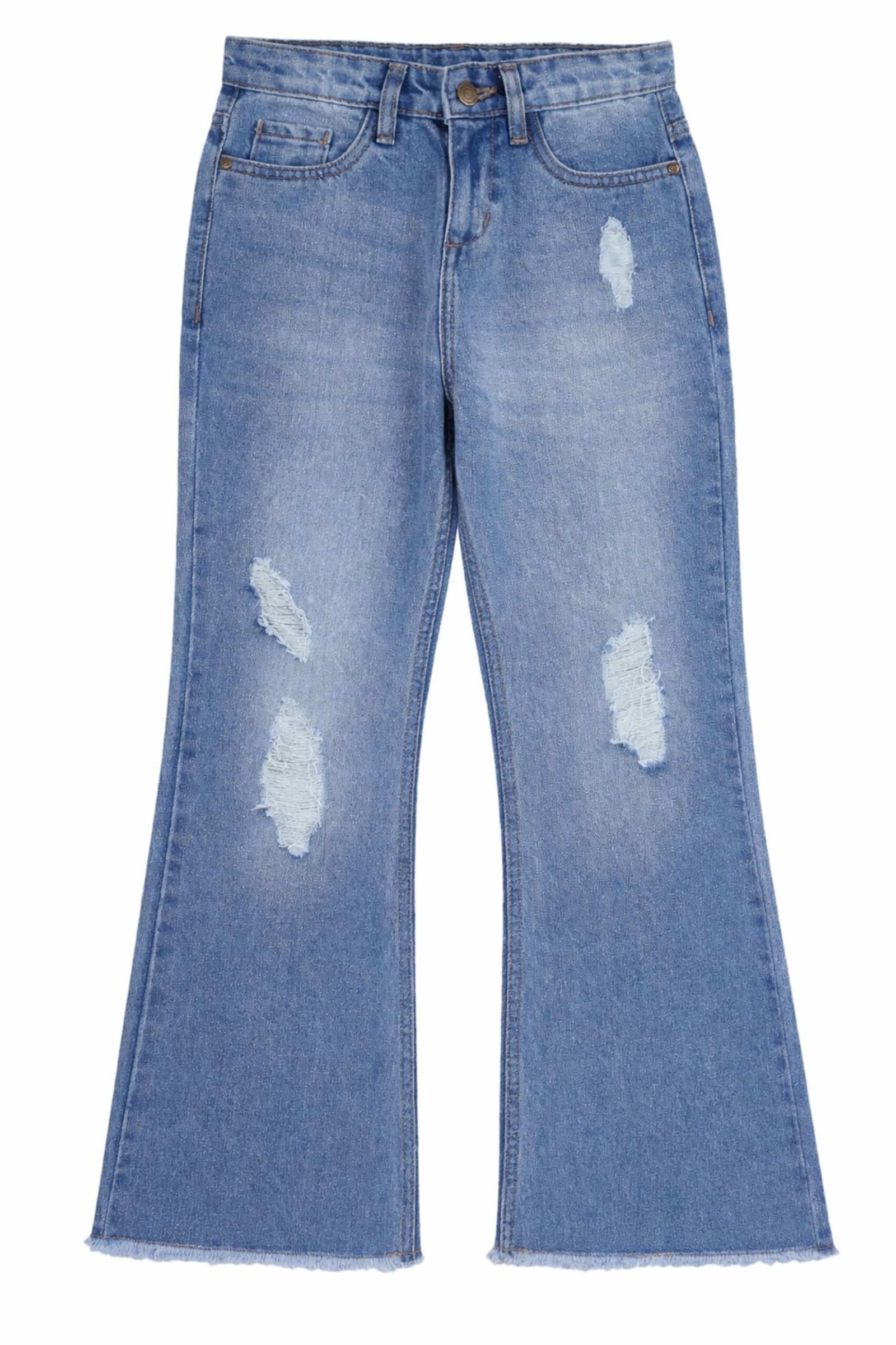 Cub Mcpaws Girls Cotton Blend Jeans ( Pack of 1 , Light Blue )