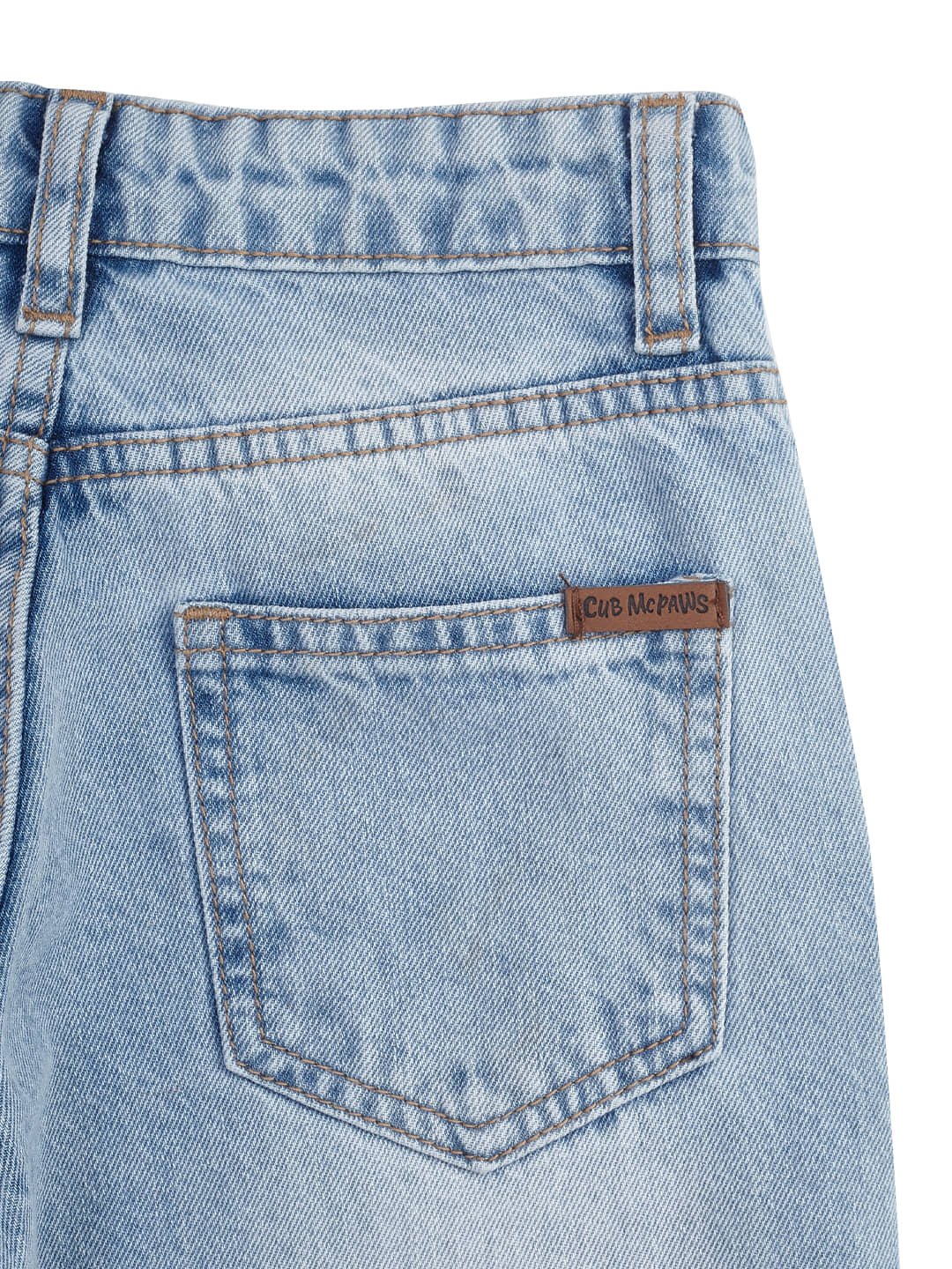 Cub Mcpaws Girls Cotton Jeans ( Pack of 1 , Denim Blue ) - Image 4