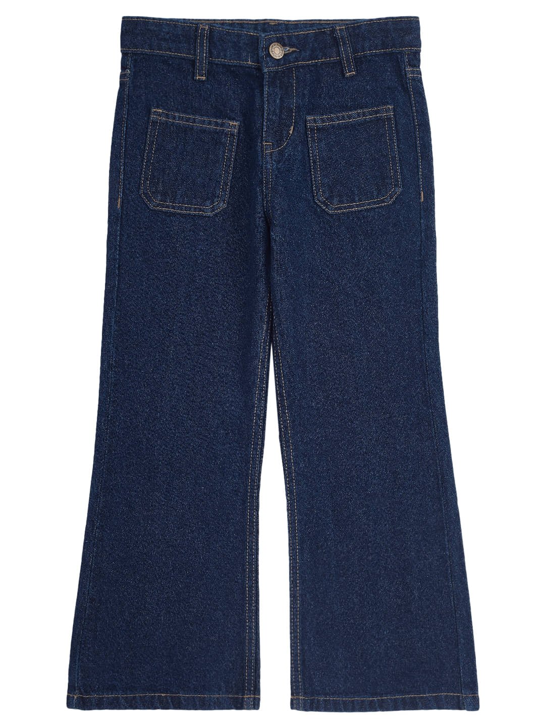 Cub Mcpaws Girls Cotton Jeans ( Pack of 1 , Denim Blue )