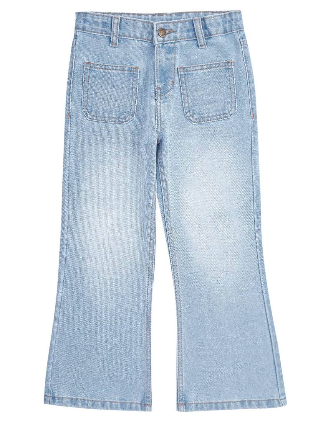 Cub Mcpaws Girls Cotton Jeans ( Pack of 1 , Denim Blue )