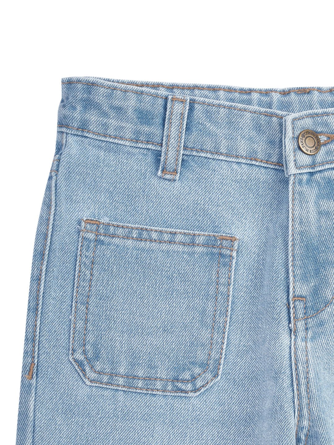 Cub Mcpaws Girls Cotton Jeans ( Pack of 1 , Denim Blue ) - Image 2