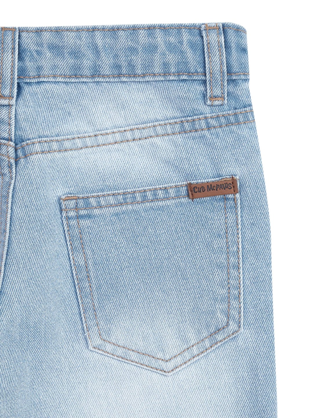 Cub Mcpaws Girls Cotton Jeans ( Pack of 1 , Denim Blue ) - Image 4