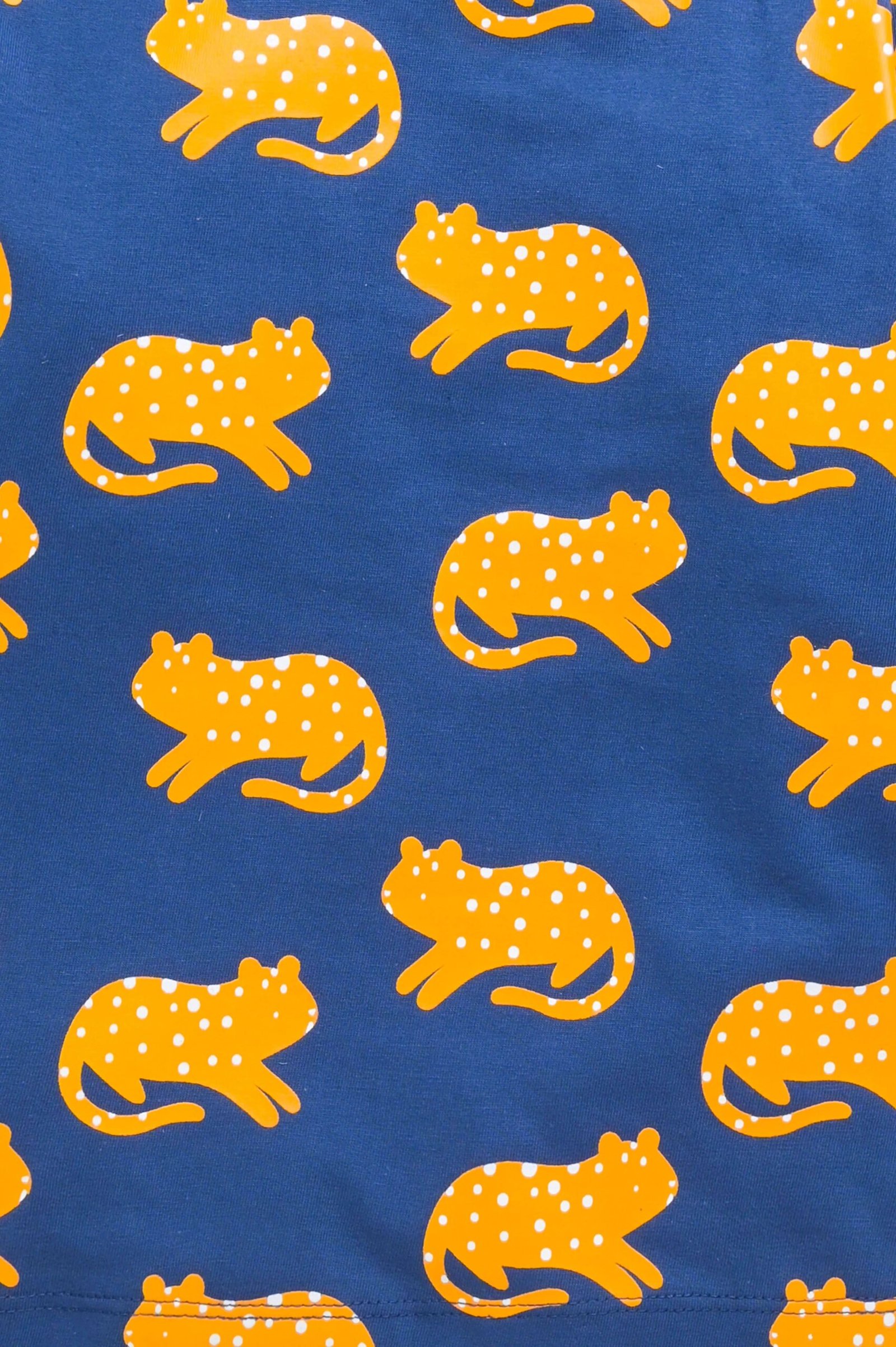 Pack of 1 Baby Boys 100% Cotton Nightsuit Set ( Blue ) - Image 5