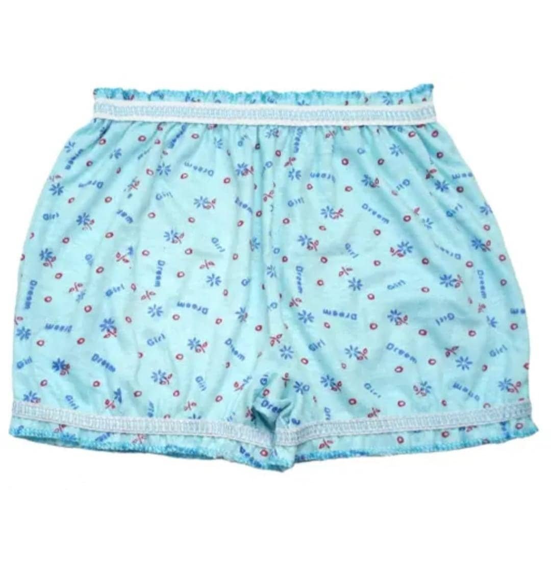 Pack of 6 Cotton Bloomers For Girls ( Multicolor ) - Image 2