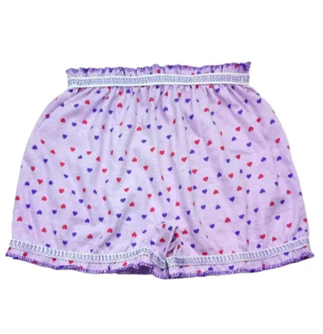 Pack of 6 Cotton Bloomers For Girls ( Multicolor ) - Image 4