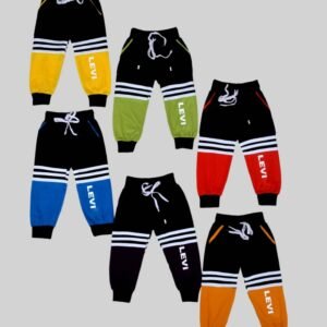 Pack of 6 Boys Cotton Blend Trackpant ( Multi Color )