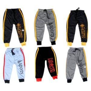Pack of 6 Baby Boys Polyester Trackpant ( Multicolor )