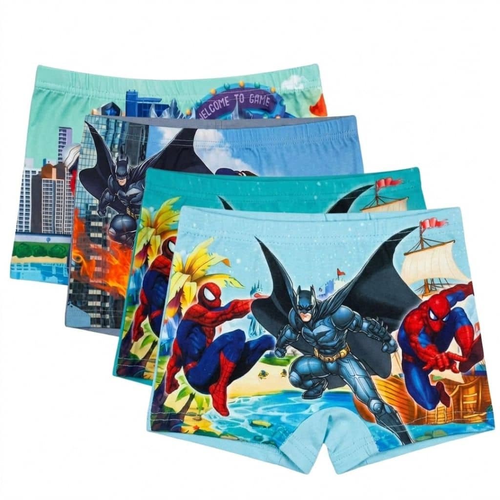 Pack of 4 Boys Cotton Briefs ( Multicolor )