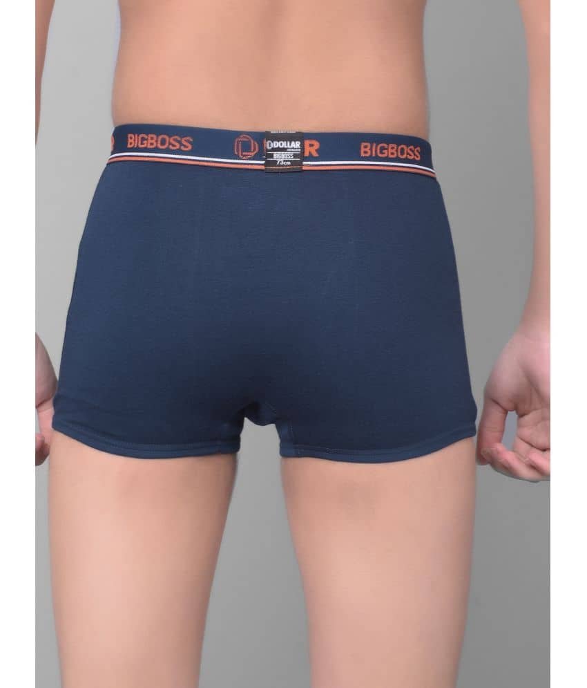 Dollar Bigboss Pack of 3 Boys Cotton Blend Trunks ( Multi Color ) - Image 3