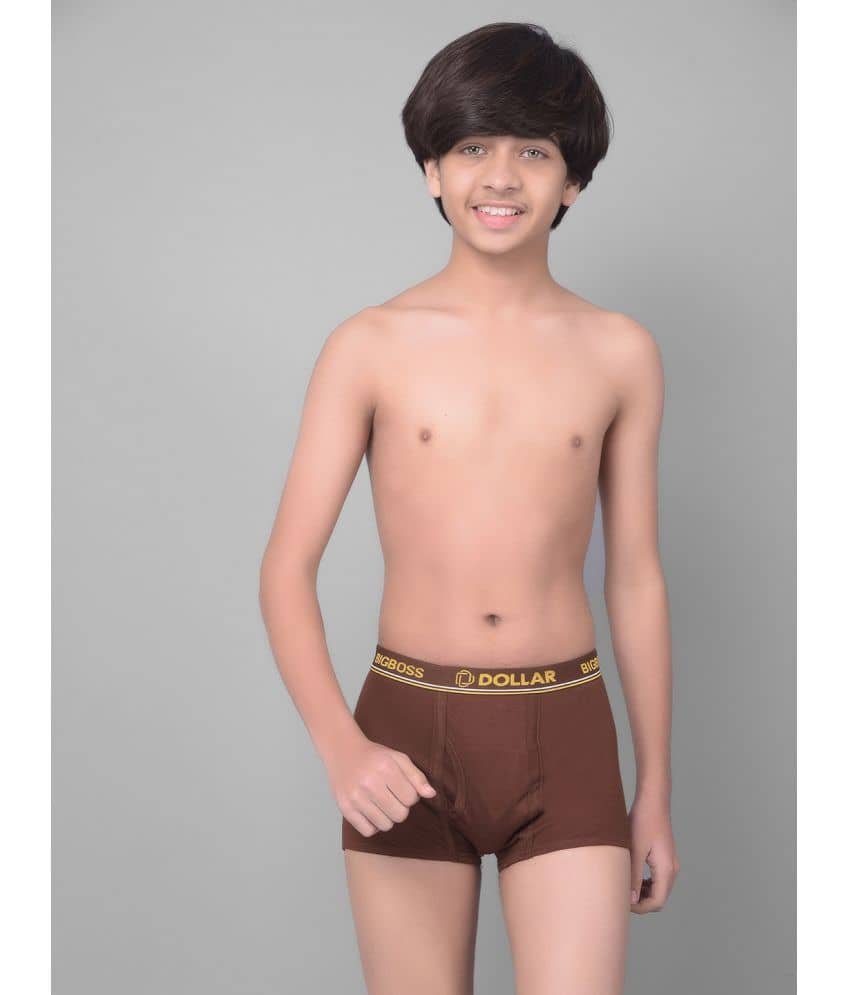 Dollar Bigboss Pack of 3 Boys Cotton Blend Trunks ( Multi Color ) - Image 5