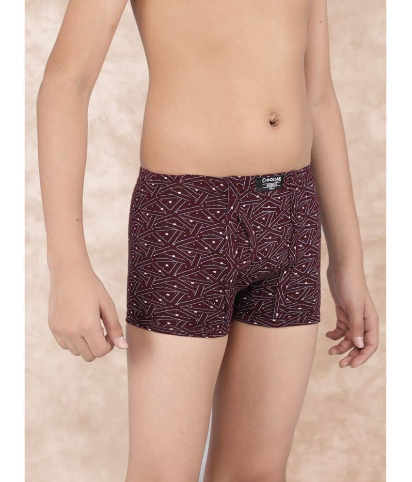Dollar Bigboss Pack of 5 Boys Cotton Blend Trunks ( Multi Color ) - Image 2
