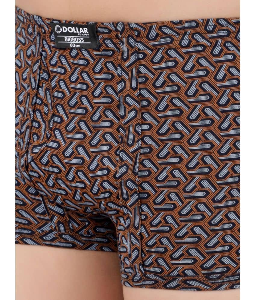 Dollar Bigboss Pack of 5 Boys Cotton Blend Trunks ( Multi Color ) - Image 4