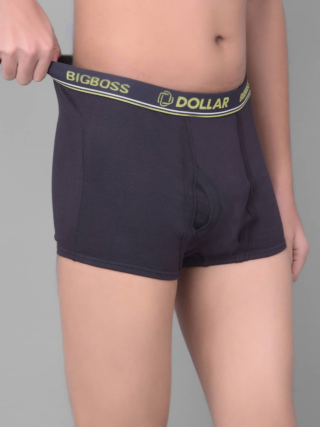 Dollar Bigboss Pack of 3 Boys Cotton Blend Trunks ( Multi Color ) - Image 2