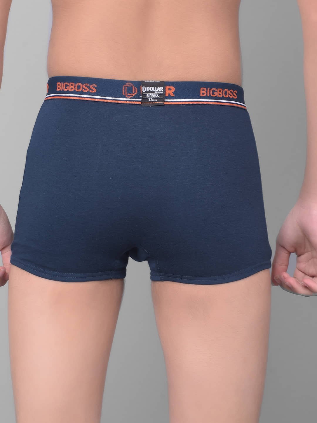 Dollar Bigboss Pack of 3 Boys Cotton Blend Trunks ( Multi Color ) - Image 3