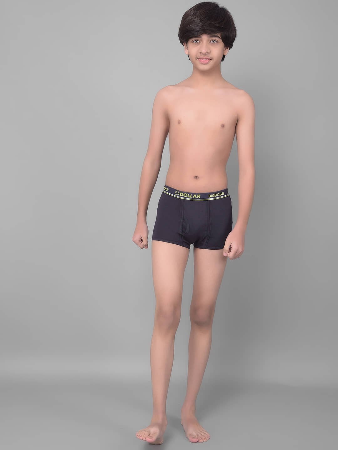 Dollar Bigboss Pack of 3 Boys Cotton Blend Trunks ( Multi Color ) - Image 5