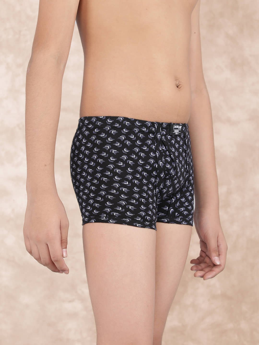 Dollar Bigboss Pack of 4 Boys Cotton Blend Trunks ( Multi Color ) - Image 2