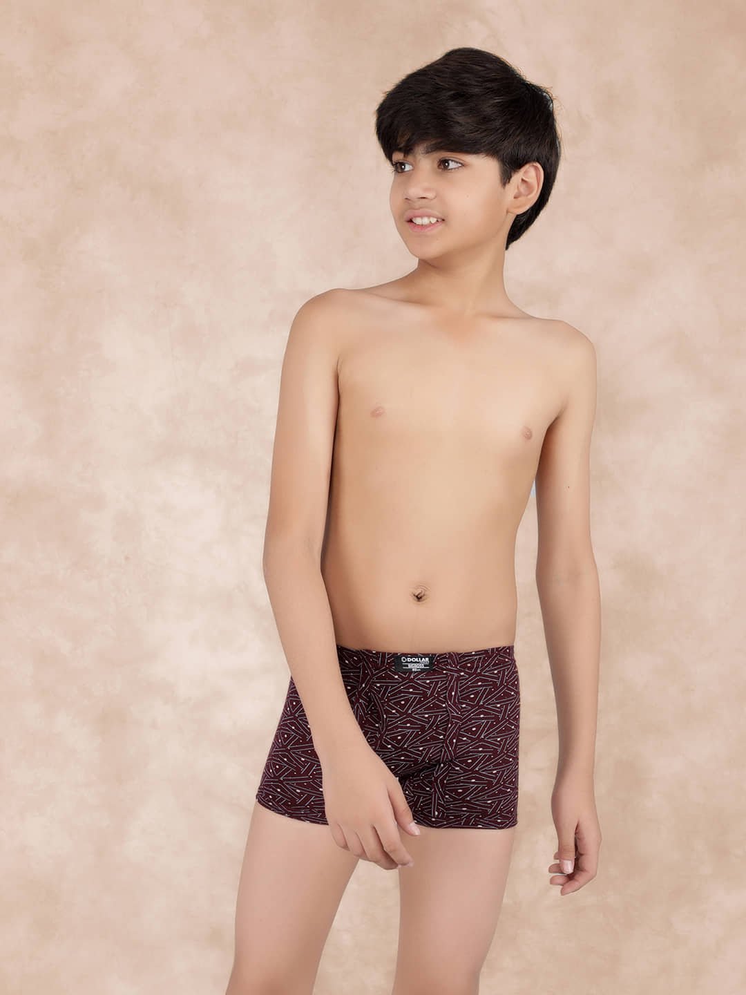 Dollar Bigboss Pack of 4 Boys Cotton Blend Trunks ( Multi Color ) - Image 5