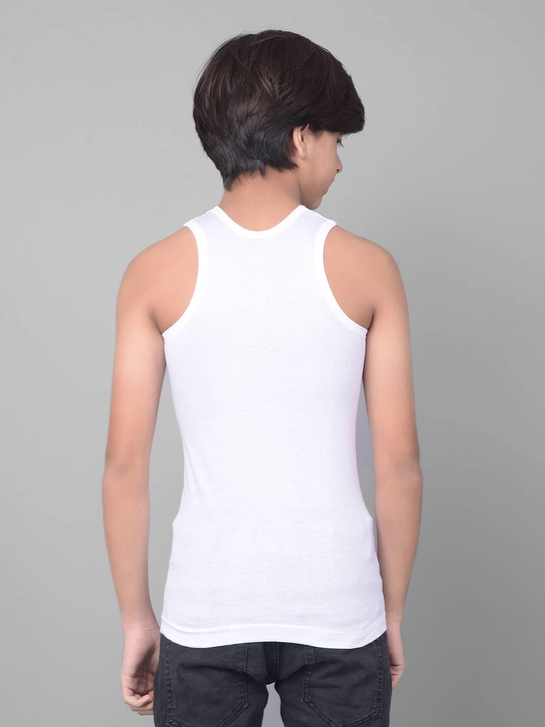 Dollar Bigboss Pack of 3 Boys Cotton Blend ( White ) - Image 3