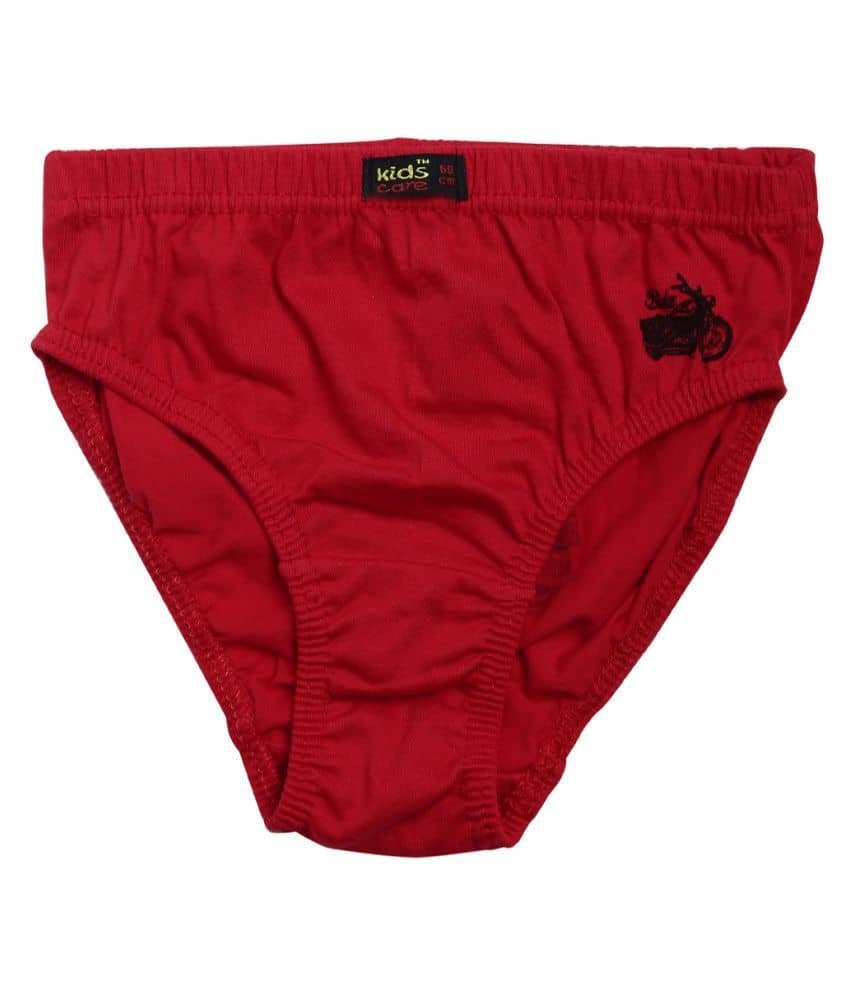 Kids Care Pack of 6 Boys 100% Cotton Briefs ( Multi Color ) - Image 3