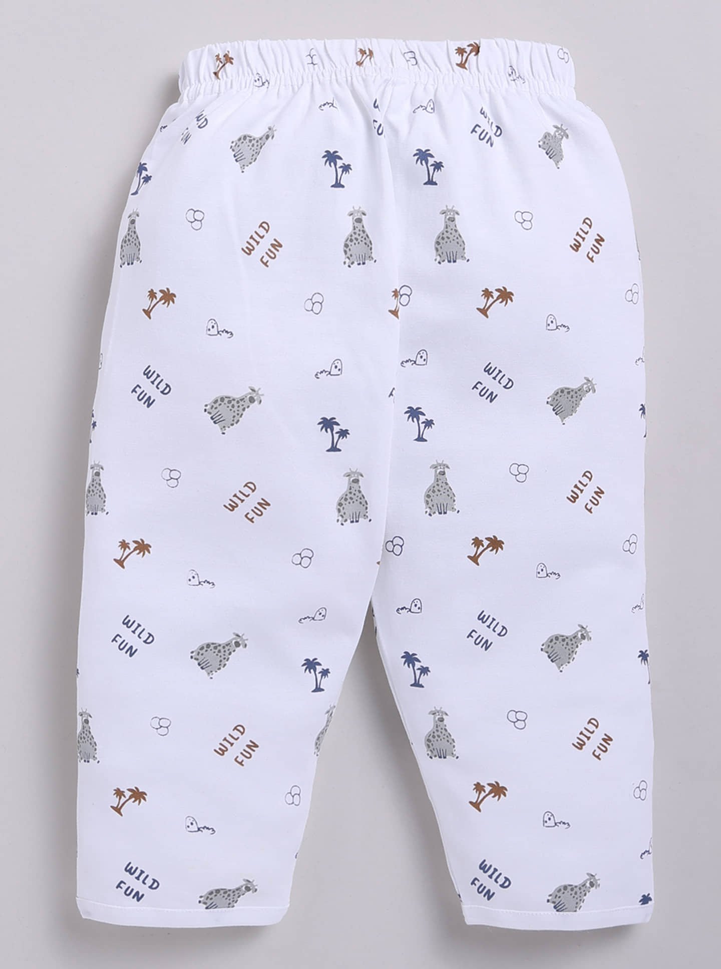 Dollar Pack of 1 Baby Boys Cotton Blend Shirt & Pants Set ( White ) - Image 5