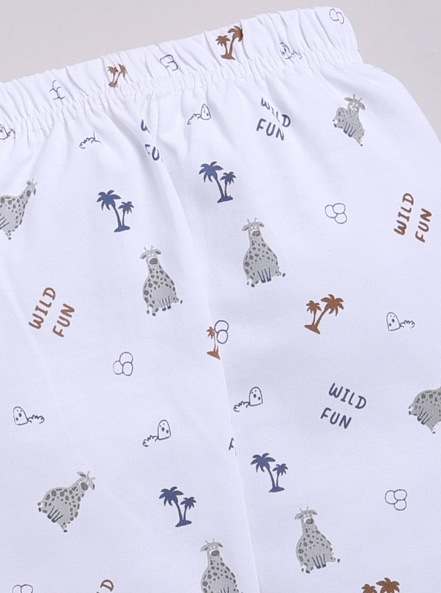 Dollar Pack of 1 Baby Boys Cotton Blend Shirt & Pants Set ( White ) - Image 6