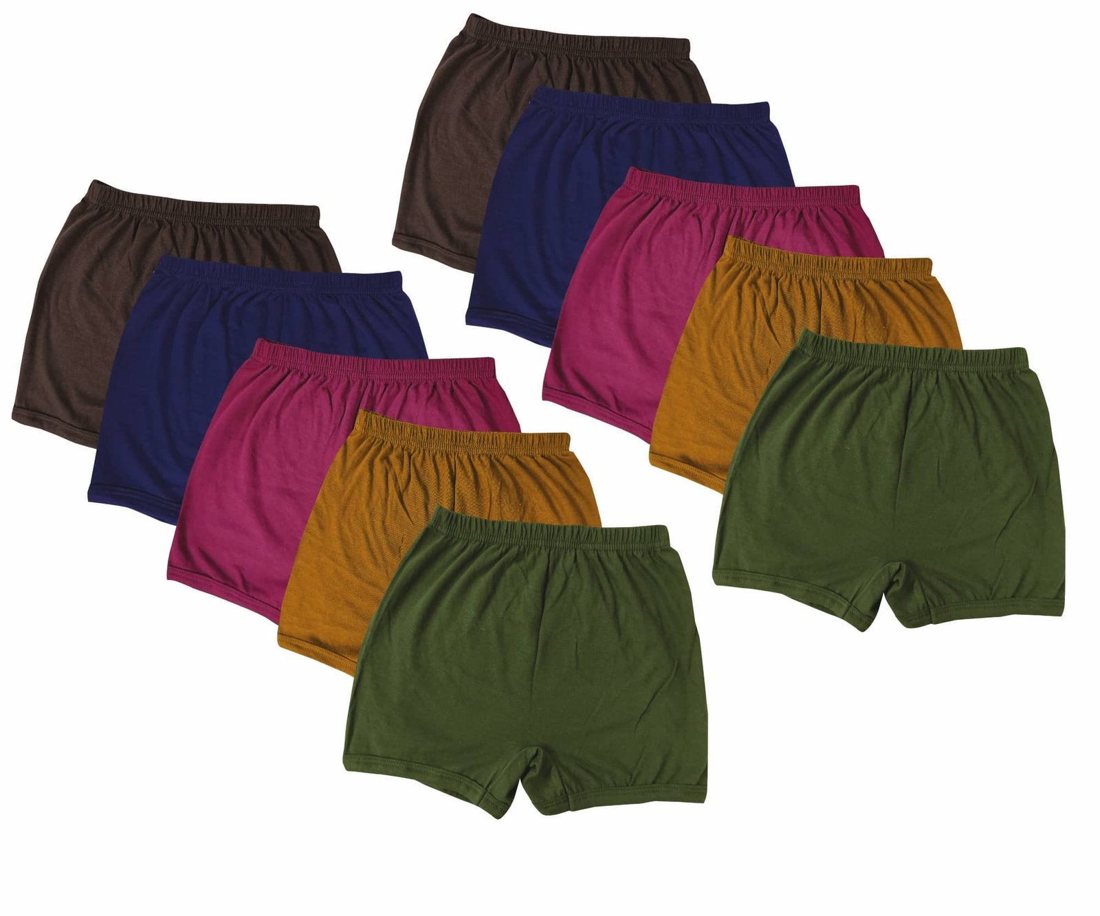 Drako Pack of 10 Boys Cotton Trunks ( Multicolor ) - Image 2