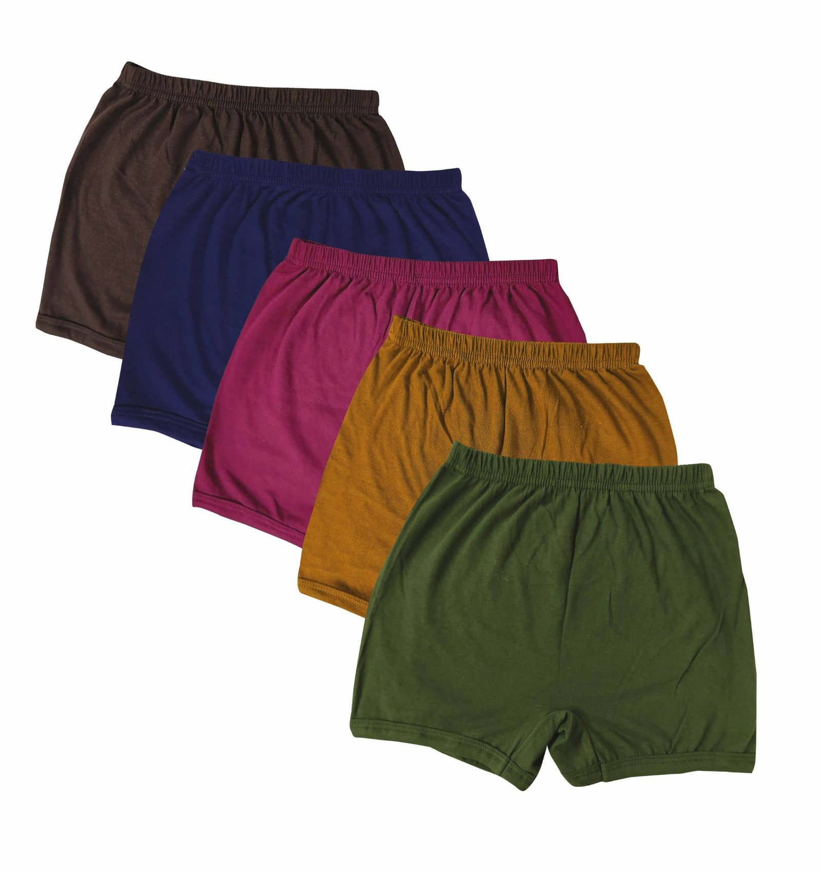 Drako Pack of 5 Boys Cotton Trunks ( Multicolor ) - Image 2