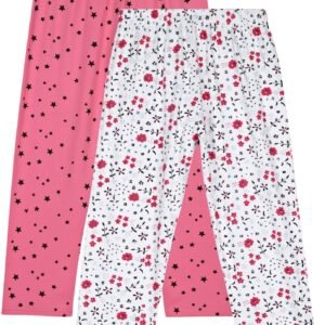 Eye Water Pack of 2 Girls Cotton Legging ( Multicolor )