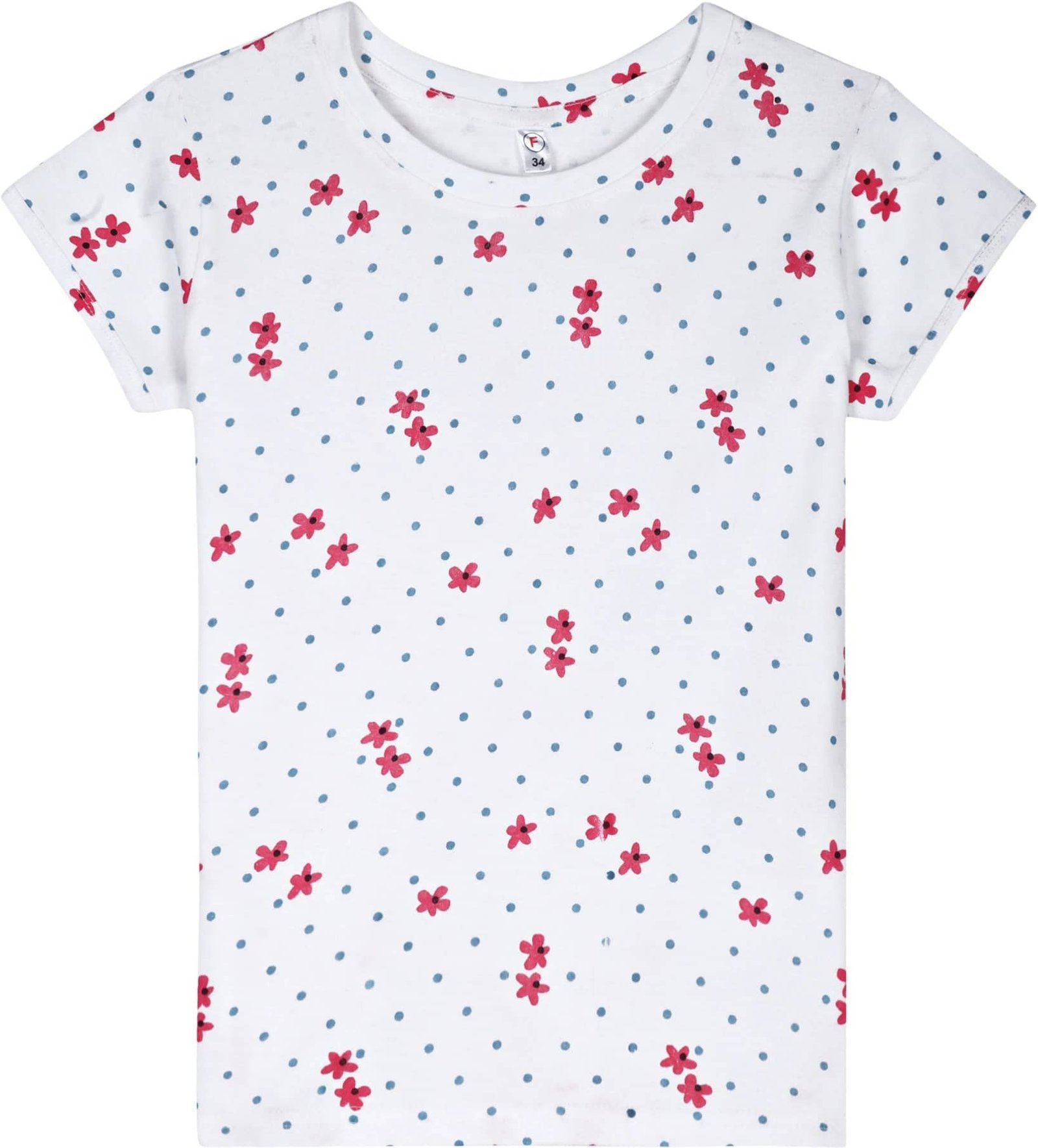 Eye Water Pack of 4 Girls Cotton Blend T-Shirt ( Multicolor ) - Image 4