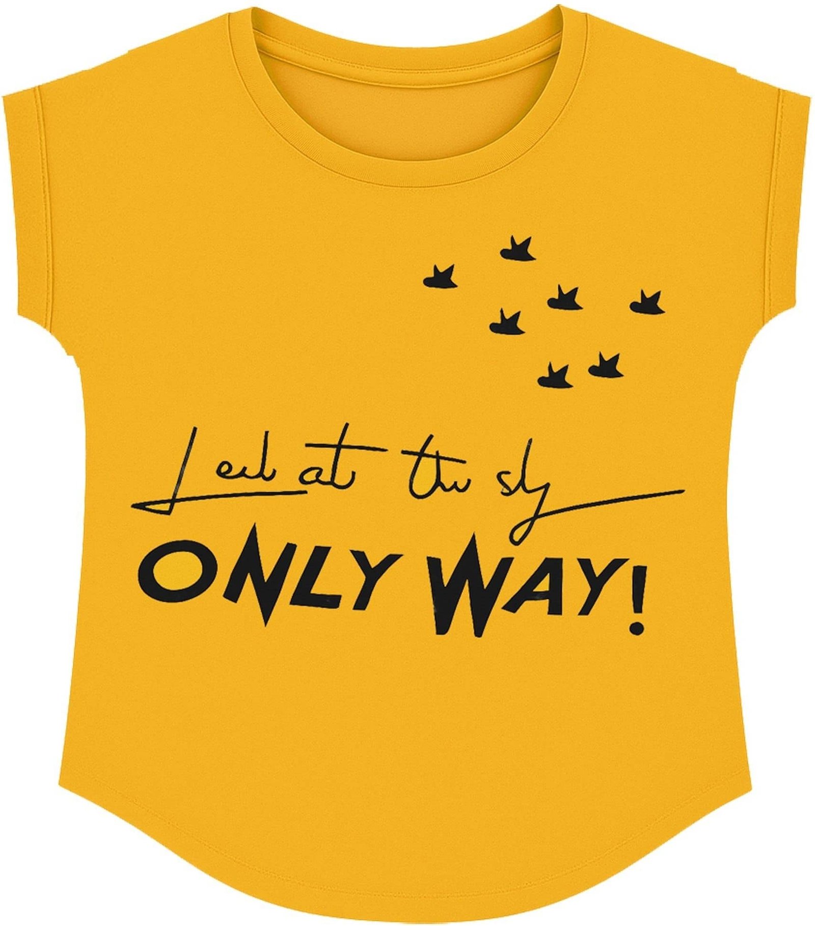 Eye Water Pack of 5 Baby Girls Cotton Blend T-Shirt ( Multicolor ) - Image 4