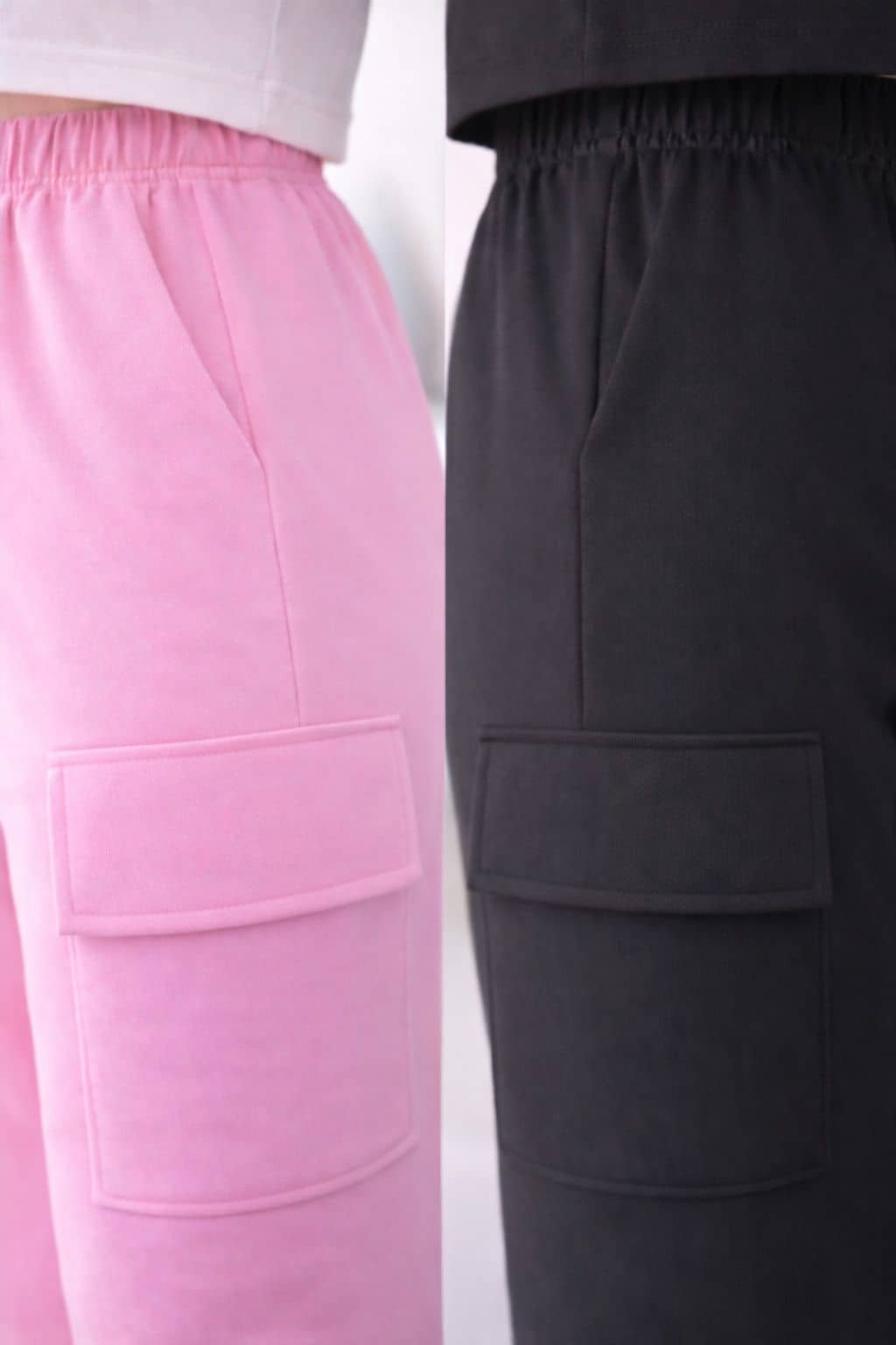 Ezee Sleeves Pack of 2 Girls Cotton Blend Trackpants ( Colors ) - Image 4