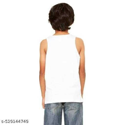 Pack of 6 Baby Boys Cotton Vest ( White ) - Image 4