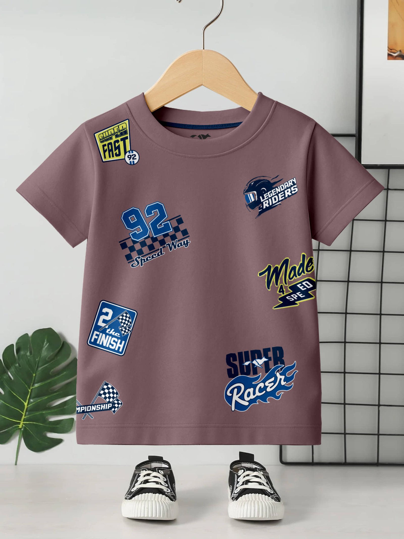 Pack of 2 Boys Cotton T-Shirt ( Multicolor 9 ) - Image 4