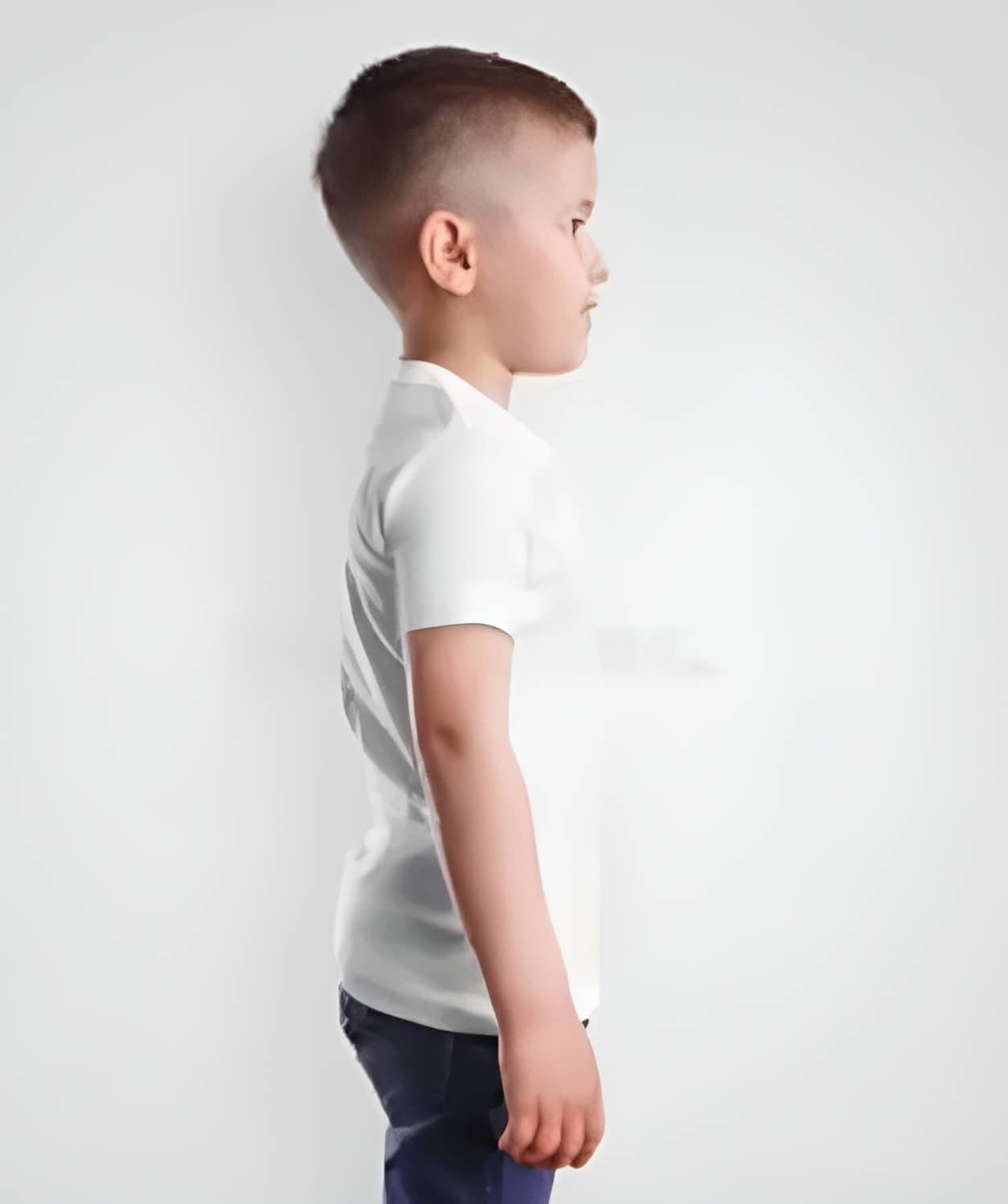 Pack of 1 Baby Boys Polyester Tshirt & Short Set ( White ) - Image 2